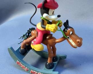 Hallmark Disney Ornaments Including Steamboat Willie, Mickey & Minnie, Pluto And More Total Qty, 8