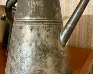 Tin lighthouse form coffee pot, PA., Civil War era