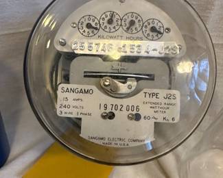 Vintage Electric Meter, Hardware