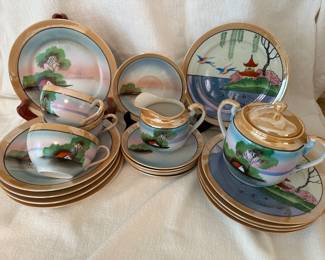 Japanese Lusterware Dishes