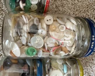 Vintage Buttons - many lots of buttons 