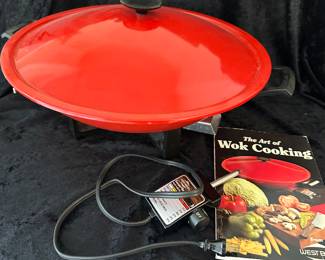 Vintage Electric Wok like new 
