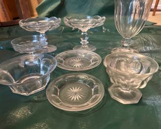 Heisey Glass - many many lots and collections in this auction 