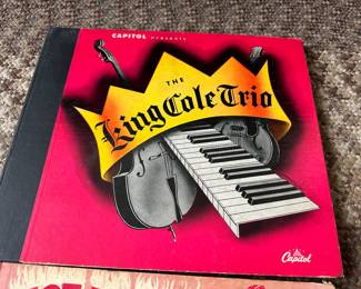 Nat King Cole - King Cole Trio 78 Record