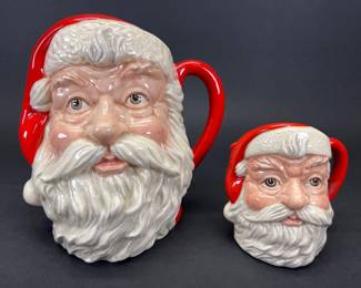 Royal Doulton Santa Claus Jugs