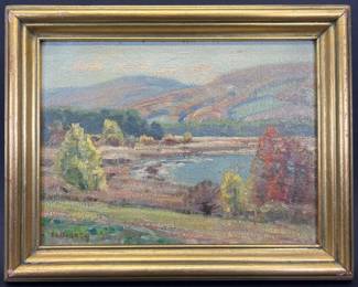 F.A. Barney Painting