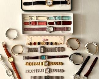 Watch Collection- Sterling Silver & Pedre