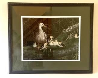 Framed/Signed Lithograph by Nancy Howe 1988