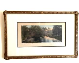 Signed Wallace Nutting Print