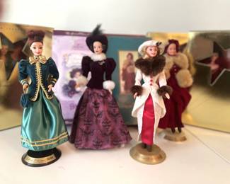 Barbie Doll Collection- Also Christmas Ornaments