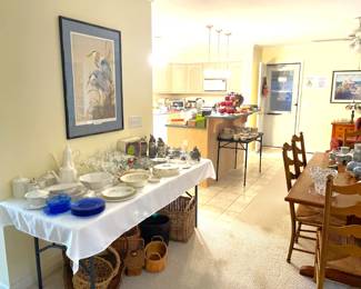 Collectibles and Kitchen View