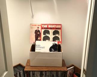 Vintage Records and Music and Movie DVDs 