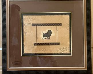 "Renaissance Cats 1", original art