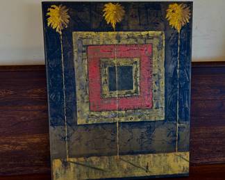 Trish Thompson is a mixed media painter and retired professor in the Cultural Arts Department of Daytona State College. We are offering an extensive collection of her original works ranging in price from $20/up.