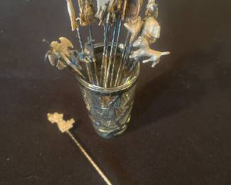 18 sterling hors devours forks