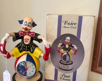 Paul Kevin Rugg Clown Clock
