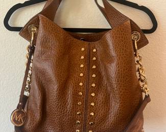Michael Kors Uptown Astor Leather Shoulder Bag
