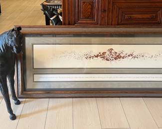 Bev Doolittle, "When the Wind Had Wings" Beautifully matted & framed lithograph