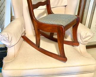Mini Rocking Chair - for size reference.
