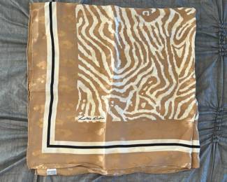 Lillie Rubin silk scarf