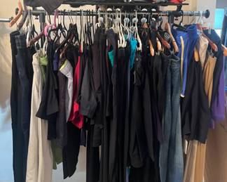 Women's clothing, sizes 12 - 16, many NEW WITH TAGS: St. John Collection/Sport/Evening, Chicos, Sussman's Daytona, Peck & Peck, Chelsea & Violet, Stella McCartney, Impulse California, Juliana Collezione, Startington, Katherine Kelly, Ellen Tracy, Julie Francis, North Face, Preston & York