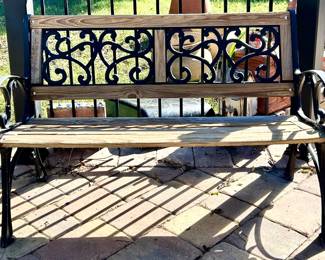4 outdoor benches available.