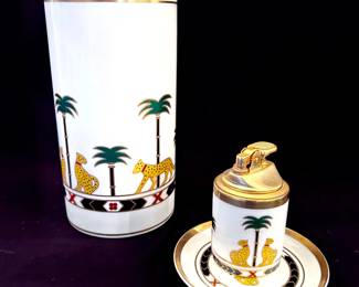 Christian Dior, "Casablance" China & Dinnerware. Pieces are priced individually and are available for pre-sale purchase now. Please inquire for more information.
