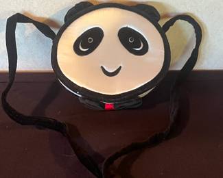 Panda face handbag purse