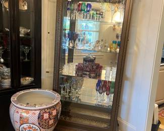 Pulaski Curio Cabinets, lighted, 33“ x 16“ x 80“(2 of 2)