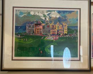 Clubhouse at Saint Andrews by Artist LeRoy Neiman