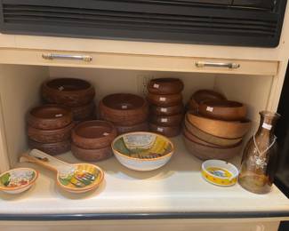 Wooden bowls