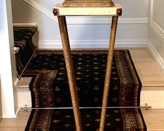 Regency style lion motif floor lamp