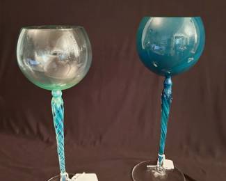 Guerard 11" signed goblets