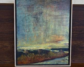 Trish Thompson is a mixed media painter and retired professor in the Cultural Arts Department of Daytona State College. We are offering an extensive collection of her original works ranging in price from $20/up.