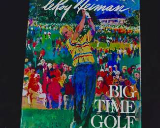"Big Time Golf" by LeRoy Neiman, signed