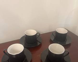 Japanese demitasse cups and saucers