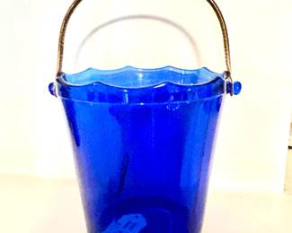 Cobalt ice bucket