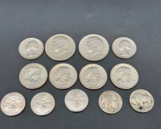 Vintage Collectible Coins - Buffalo Nickel, Bicentennial Coins
