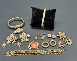 Mid Century Costume Jewelry 