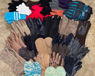 Mix of Vintage & Modern Winter Gloves - Womens & Unisex