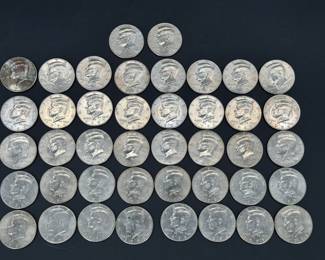 1990s Kennedy JFK Jr Liberty Half Dollar Coins