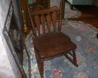 Antique Child's Rocking Chair