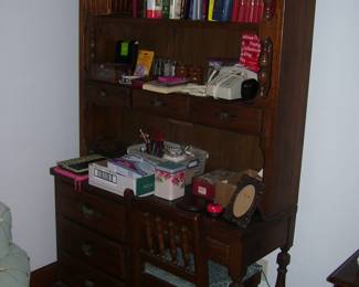 Vintage Solid Wood Childs Desk
