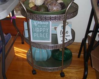 Serving Cart on Wheels