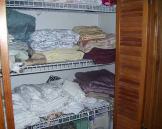 Sheets, Towels and More Linens