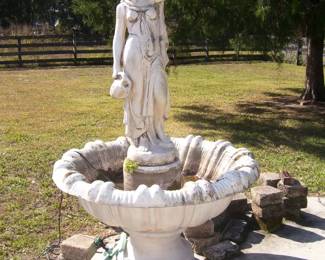 LARGE Concrete Fountain
