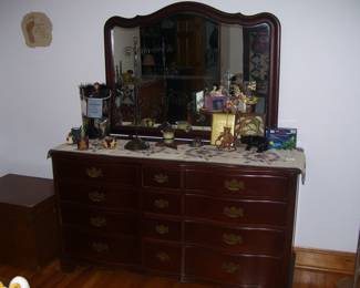 Vintage Dresser with Mirror
