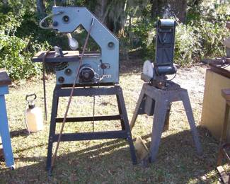 Band Saw and Belt Sander