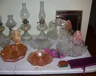 More Antique Oil Lamps