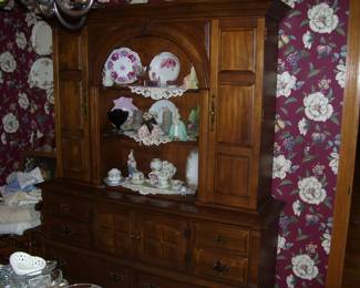 Nice Vintage China Cabinet - unique design